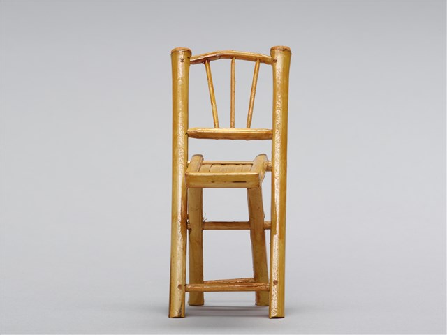 迷你竹家具－餐桌椅-折合椅